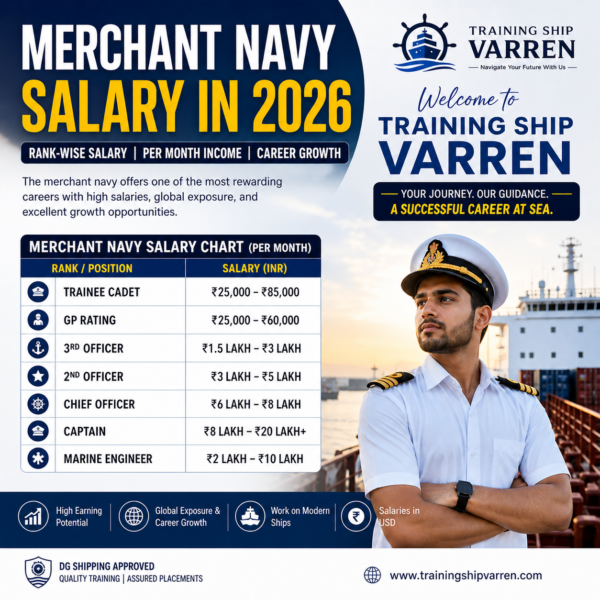 Merchant Navy Salary in 2026
