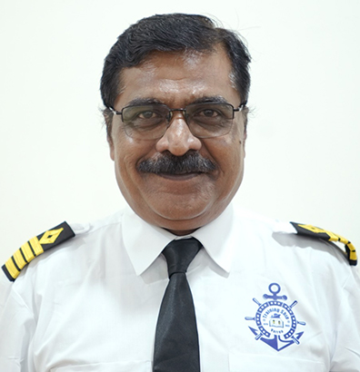 Master & Instructor of DG Shipping Approved Merchant Navy Institute, Training Ship Varren