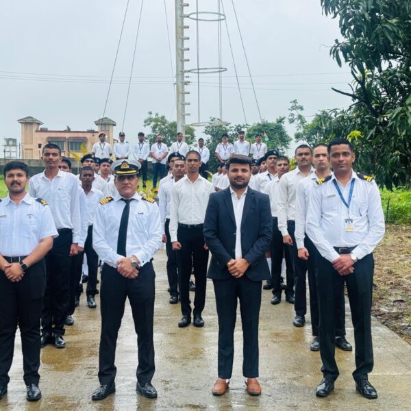 80th Independence Day celebration at Training Ship Varren, Khardi Campus