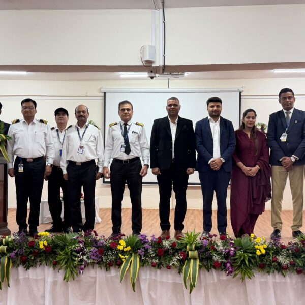 Team TSV with Shri Mugilrajan Devarajan, Engineer & Ship Surveyor cum Deputy Director General (Technical), Directorate General of Maritime Administration, Mumbai, Ministry of Ports, Shipping and Waterways with TSV Director, Mr  Vikesh Upadhyay